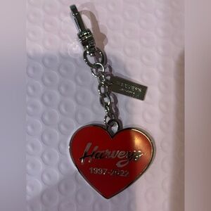 Harvey’s 25th Anniversary bag charm / NEW un-used without tags